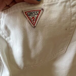 Vintage Guess White skinny jean size 28